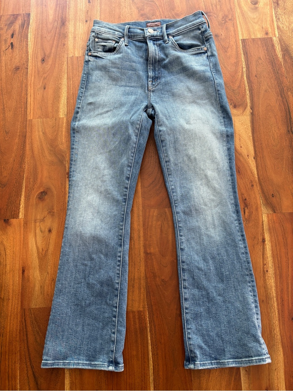 Mother Insider Crop Bootcut Jeans 24 Mid Rise